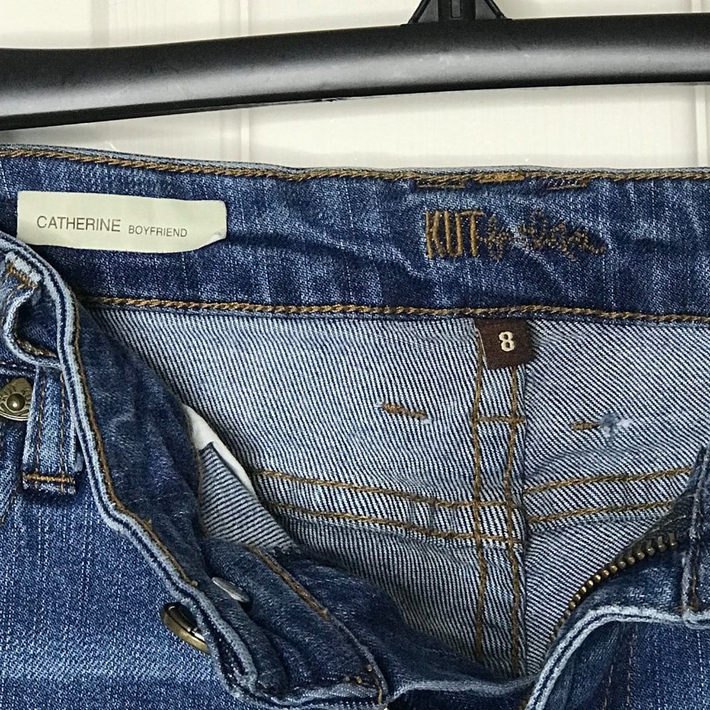 KUT from the Kloth Jeans | Blue Denim | Size 8 - Picture 13 of 16